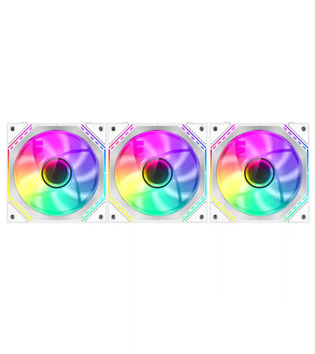 فن کیس گیم‌ مکس GameMax FN12A S3I White 3x