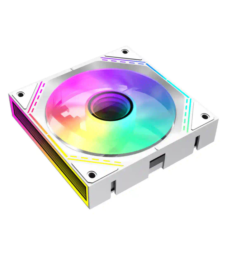 فن کیس گیم مکس مدل GameMax FN12A-S3I-RW White 3x