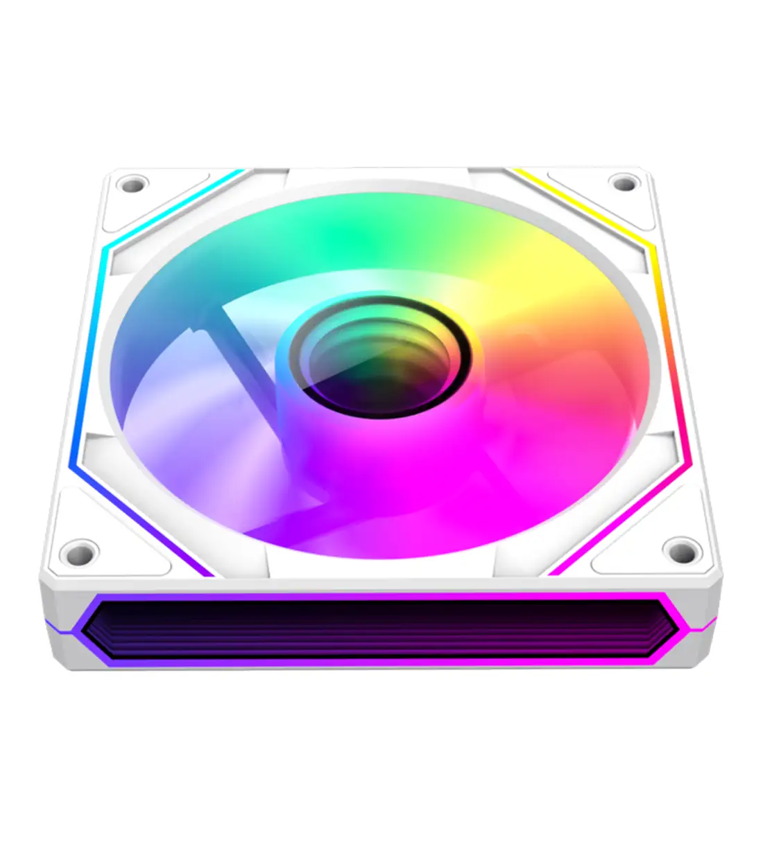 فن کیس گیم مکس مدل GameMax FN12A-S8I-R White