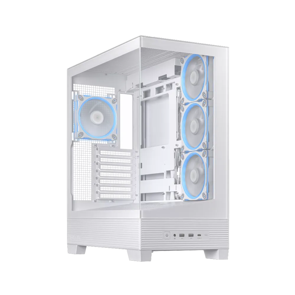 کیس گیمینگ ایسوس مدل ASUS Prime A31 Plus TG White