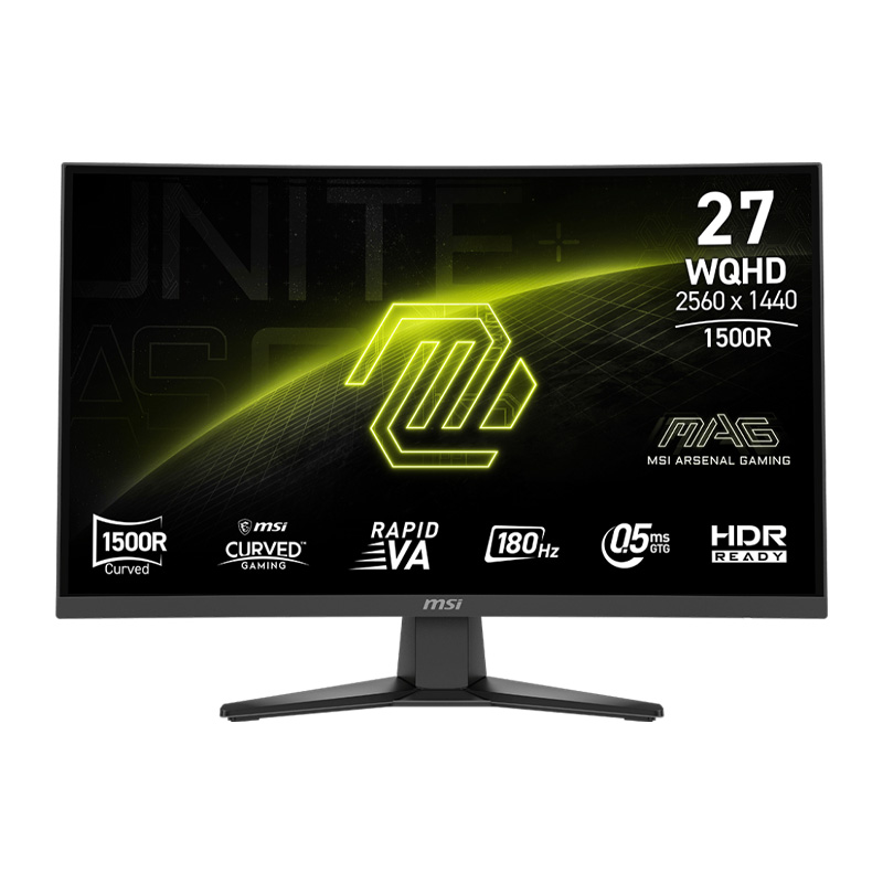 مانیتور گیمینگ 27 اینچ ام اس ای مدل MSI MAG 275CQF E18