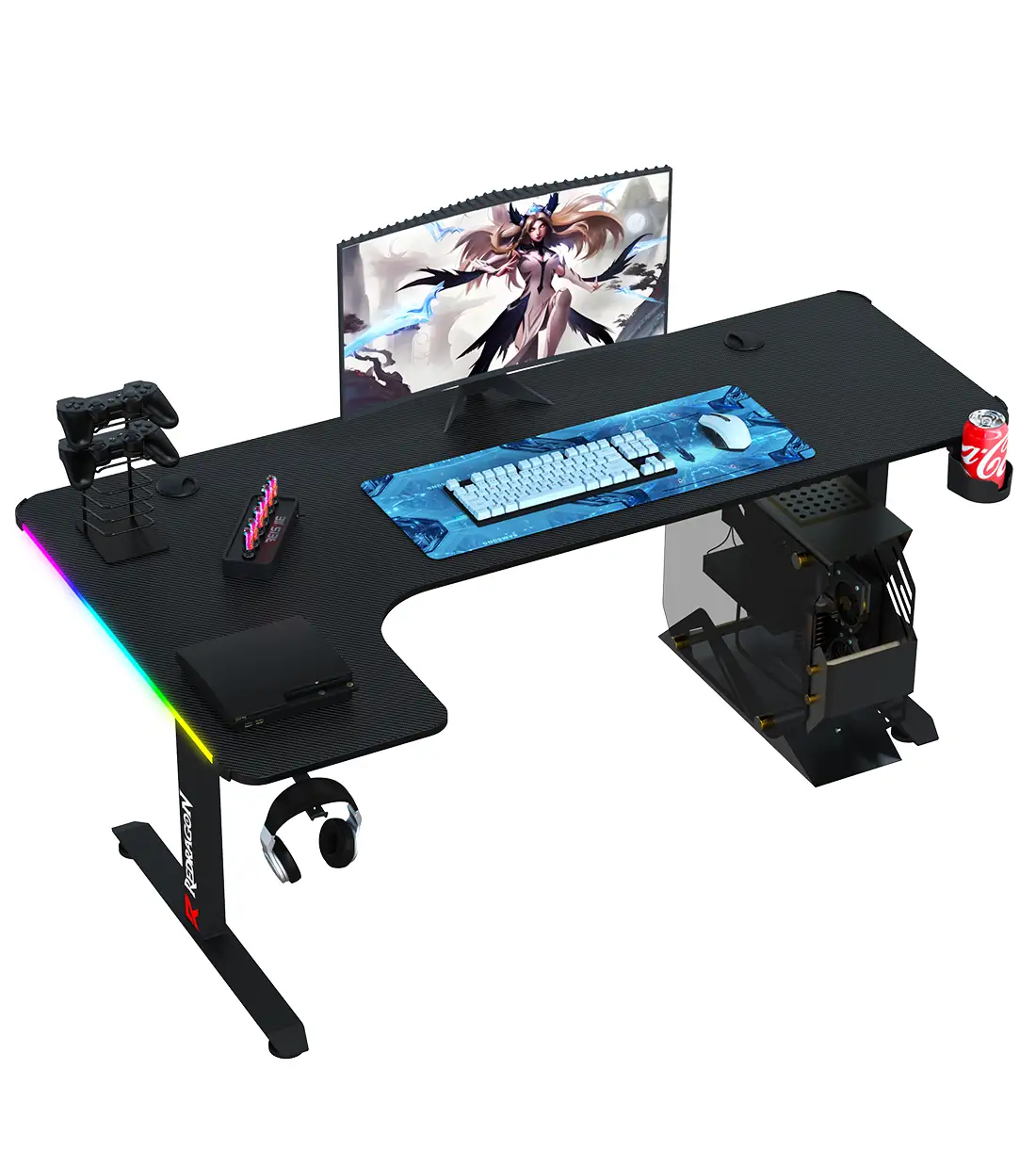 میز گیمینگ ردراگون مدل Redragon c 180cm RGB