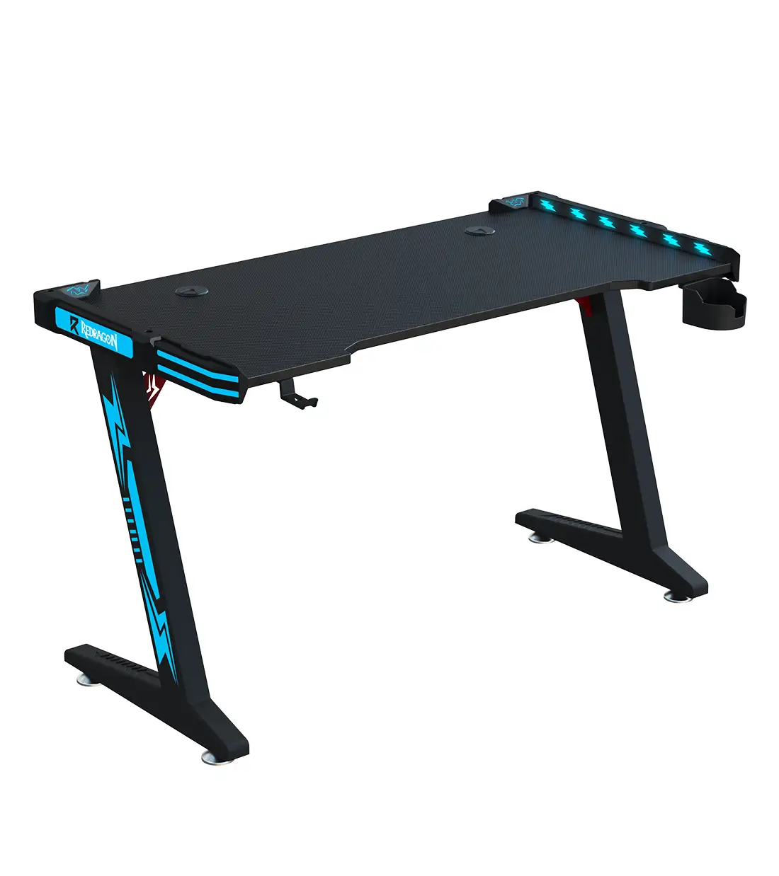 میز گیمینگ ردراگون مدل Redragon GD-3112B 140cm LED
