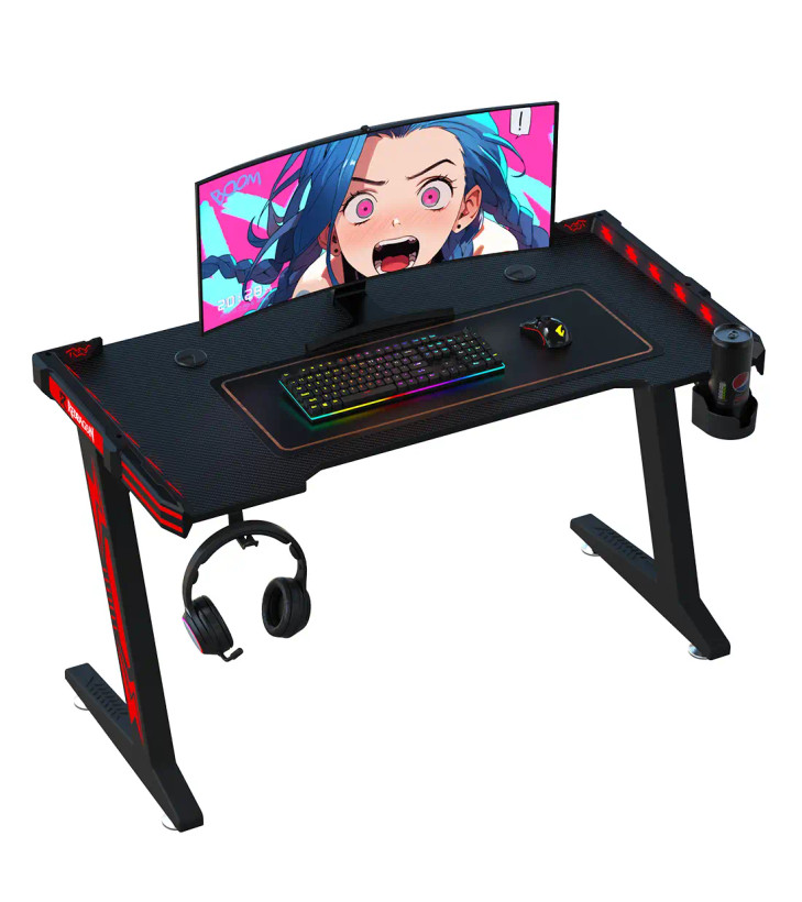 میز گیمینگ ردراگون مدل Redragon GD-3112R 140cm LED