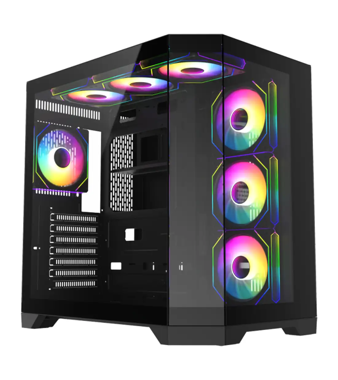 کیس گیمینگ گیم مکس مدل GAMEMAX HYPE-A Black