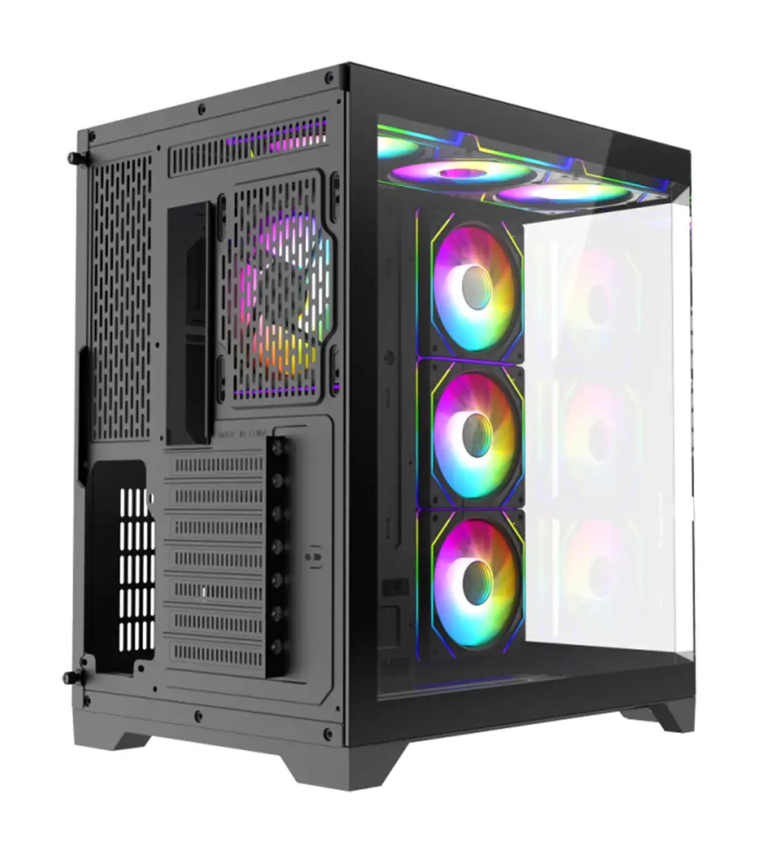 کیس گیمینگ گیم مکس مدل GAMEMAX HYPE-A Black