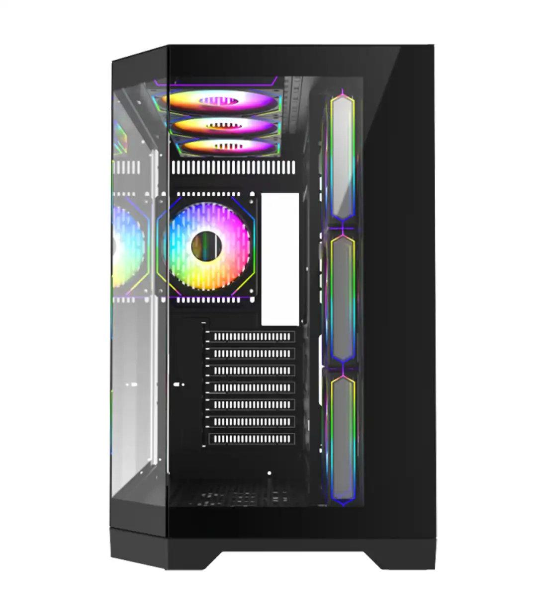 کیس گیمینگ گیم مکس مدل GAMEMAX HYPE-A Black