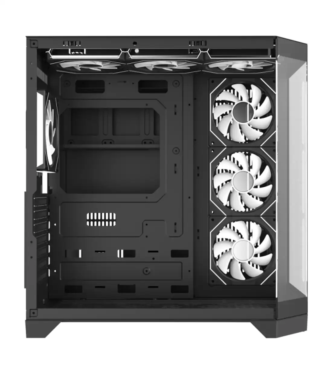کیس گیمینگ گیم مکس مدل GAMEMAX HYPE-A Black