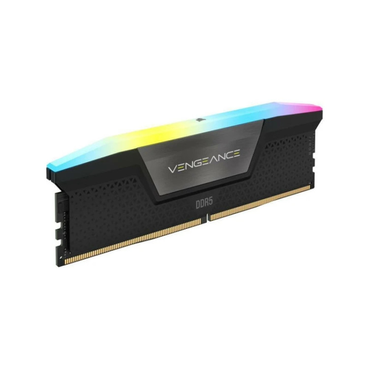 رم کورسیر مدل CORSAIR VENGEANCE 32GB(16GBx2) 7200Mhz RGB Black