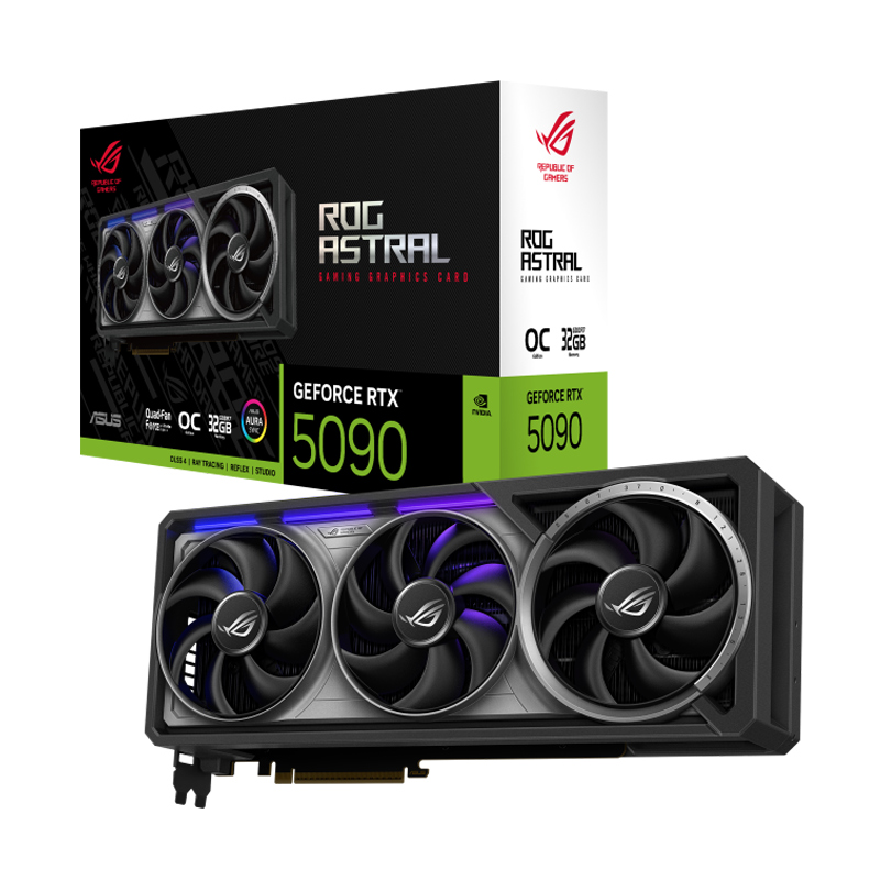کارت گرافیک ایسوس مدل ASUS ROG ASTRAL RTX 5090 BTF OC 32GB