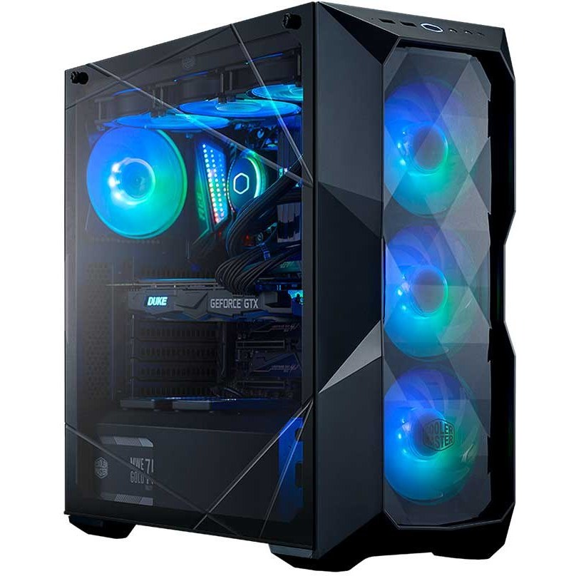 کیس کولر مستر مدل COOLERMASTER MasterBox TD500 Crystal