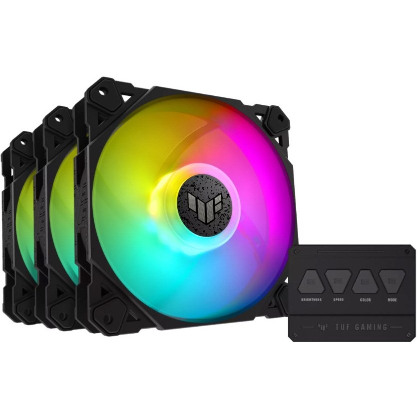 فن خنک کننده کیس ایسوس مدل ASUS TUF Gaming TF120 ARGB 3X
