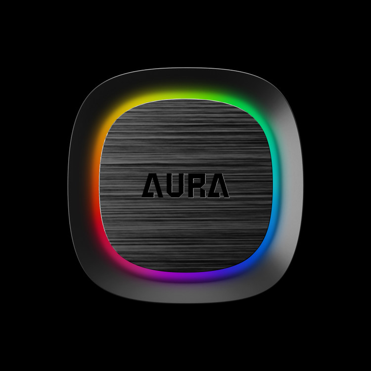 فن خنک کننده پردازنده گیم دیاس مدل GAMDIAS AURA GL240 V2 WH