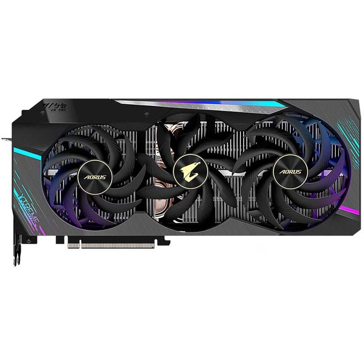 کارت گرافیک استوک گیگابایت مدل Gigabyte Aorus RTX3090 Xtreme 24GB