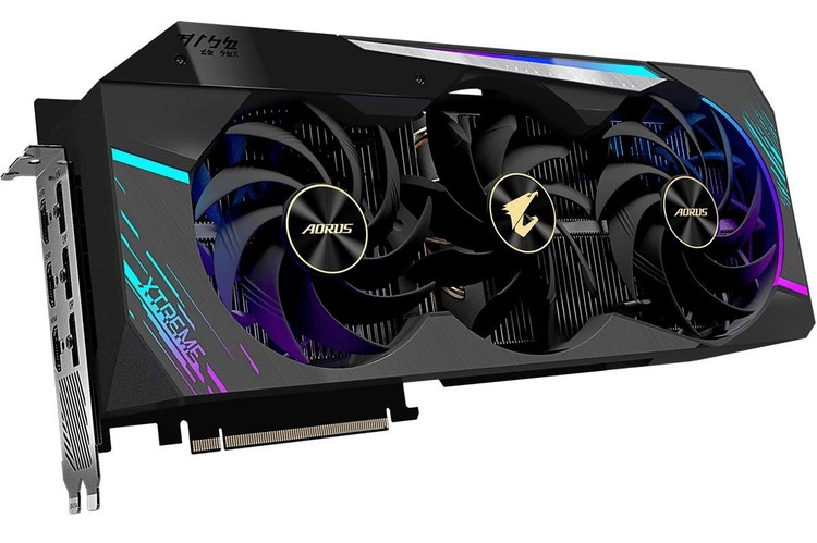کارت گرافیک استوک گیگابایت مدل Gigabyte Aorus RTX3090 Xtreme 24GB