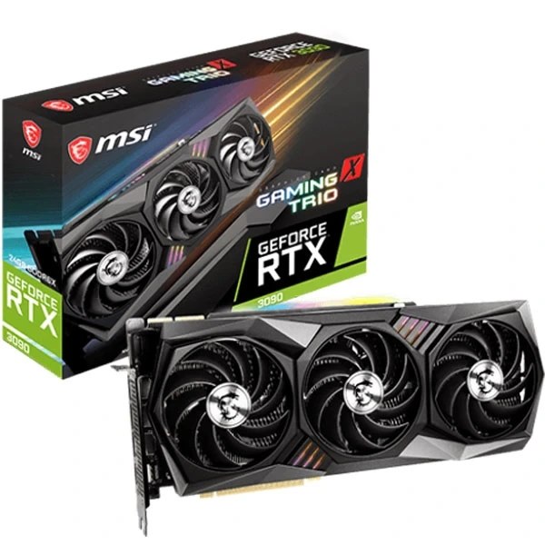 کارت گرافیک استوک ام اس آی مدل MSI RTX3090 GAMING X TRIO 24GB