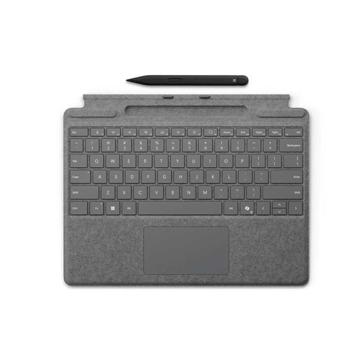 کیبورد مایکروسافت سرفیس پرو (8 تا 11) مدل سیگنیچر Copilot + قلم Microsft Slim pen 2