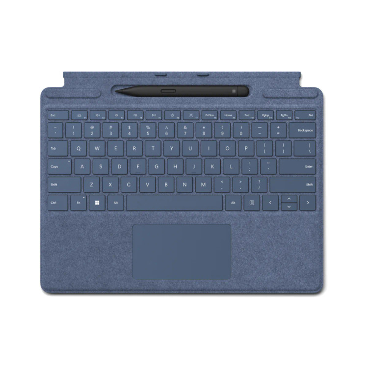 کیبورد مایکروسافت سرفیس پرو (8 تا 11) مدل سیگنیچر + قلم Microsoft Slim pen 2
