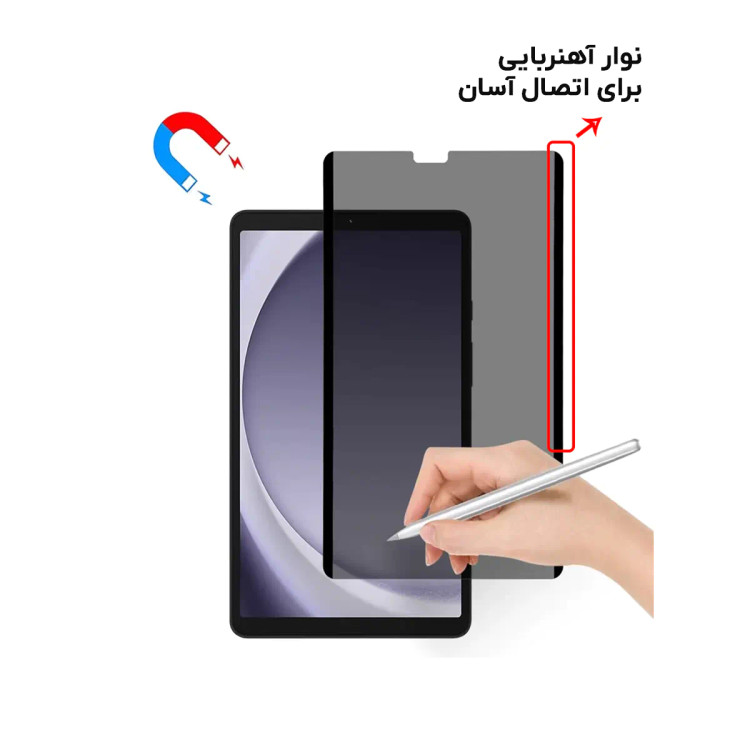 محافظ صفحه نمایش سرفیس پرو (9 تا 11) مدل Magnetic PET برند Microsoft TVCMall