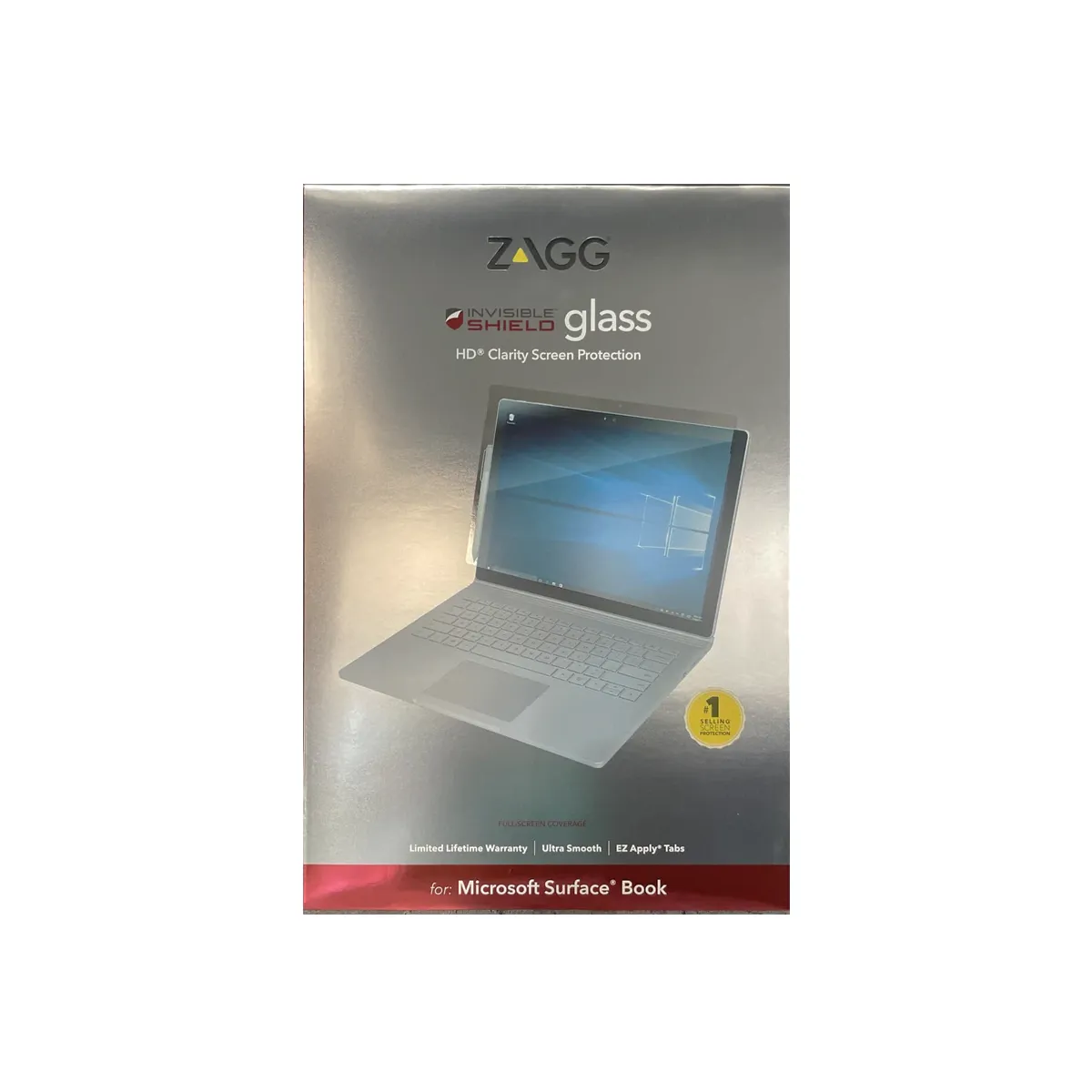گلس صفحه نمایش سرفیس بوک (1 تا 3) مدل HD GLASS برند Microsoft ZAGG
