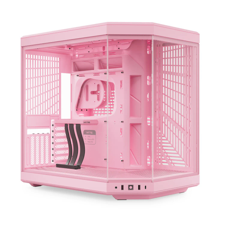 کیس هایت مدل HYTE Y70 Strawberry Milk
