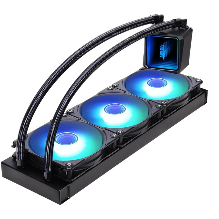 فن خنک کننده مایع اوست مدل AWEST AVI 360 Infinity Black Liquid