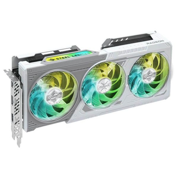 کارت گرافیک ازراک مدل ASROCK Radeon RX 9070 XT Steel Legend 16GB