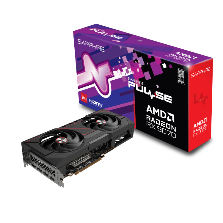 کارت گرافیک سافایر مدل SAPPHIRE PULSE RX 9070 GAMING 16GB DUAL HDMI