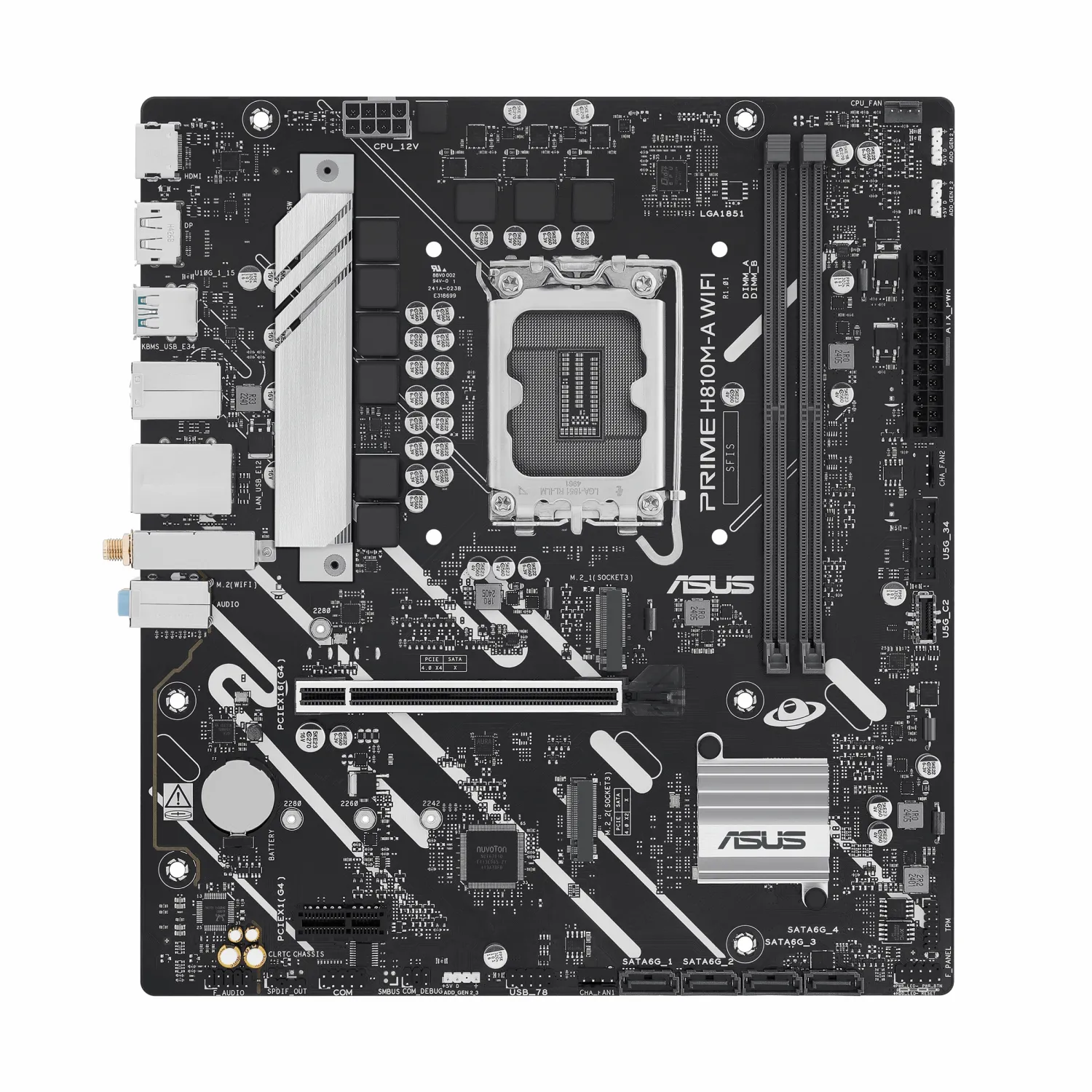 مادربرد ایسوس مدل ASUS PRIME H810M-A WIFI DDR5
