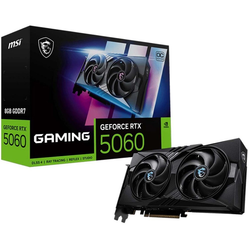 کارت گرافیک ام اس ای مدل MSI RTX 5060 GAMING OC 8GB
