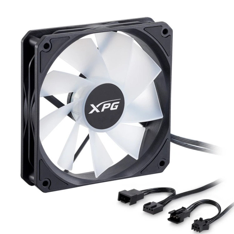 فن کیس ای دیتا مدل ADATA XPG VENTO R 120 ARGB Black 3x