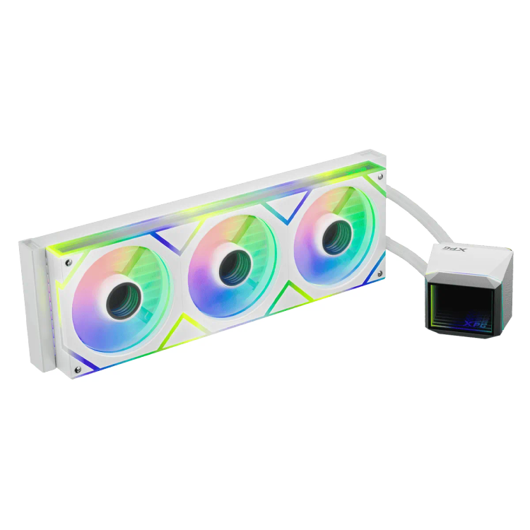 فن خنک کننده پردازنده ای دیتا مدل ADATA XPG LEVANTE II 360 ARGB White