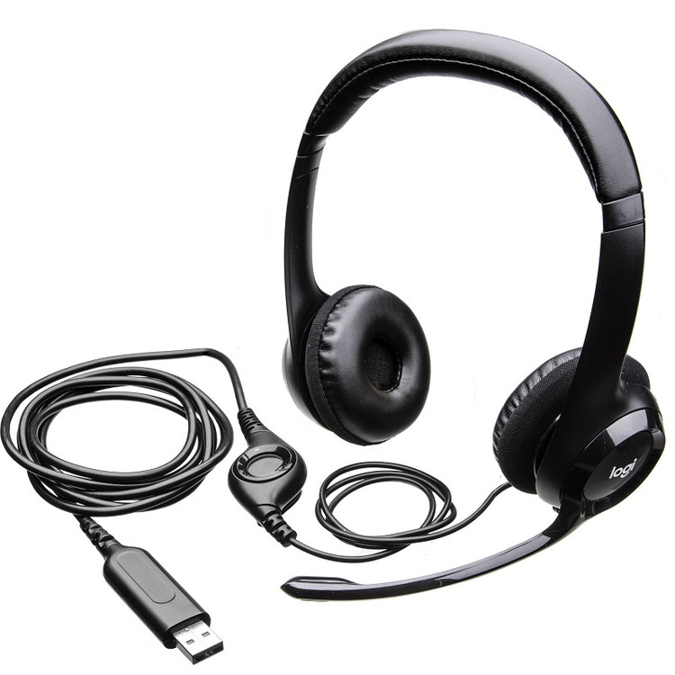 هدست لاجیتک مدل LOGITECH H390 Wired Headset