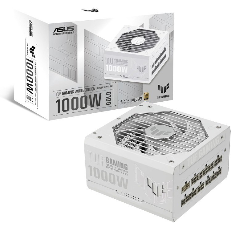 پاور ایسوس مدل ASUS TUF GAMING 1000W GOLD WHITE