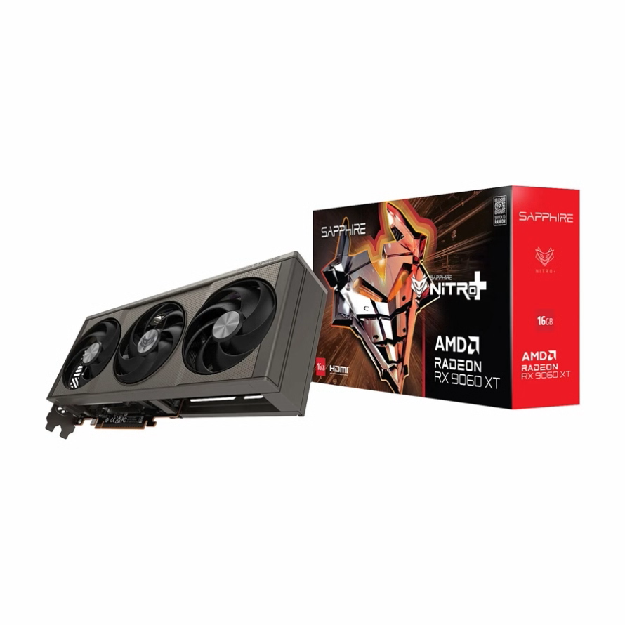 کارت گرافیک سافایر مدل Sapphire NITRO+ Radeon RX 9060 XT GAMING OC DUAL 16GB