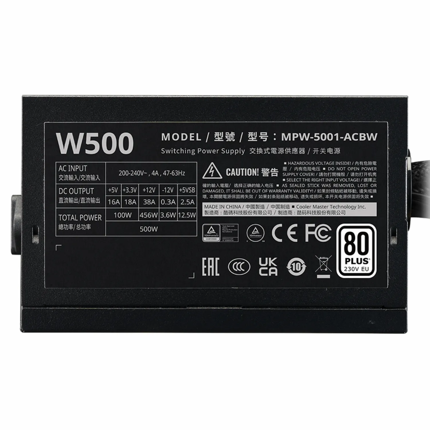 پاور کولر مستر مدل Cooler Master ELITE NEX 500W V2 White