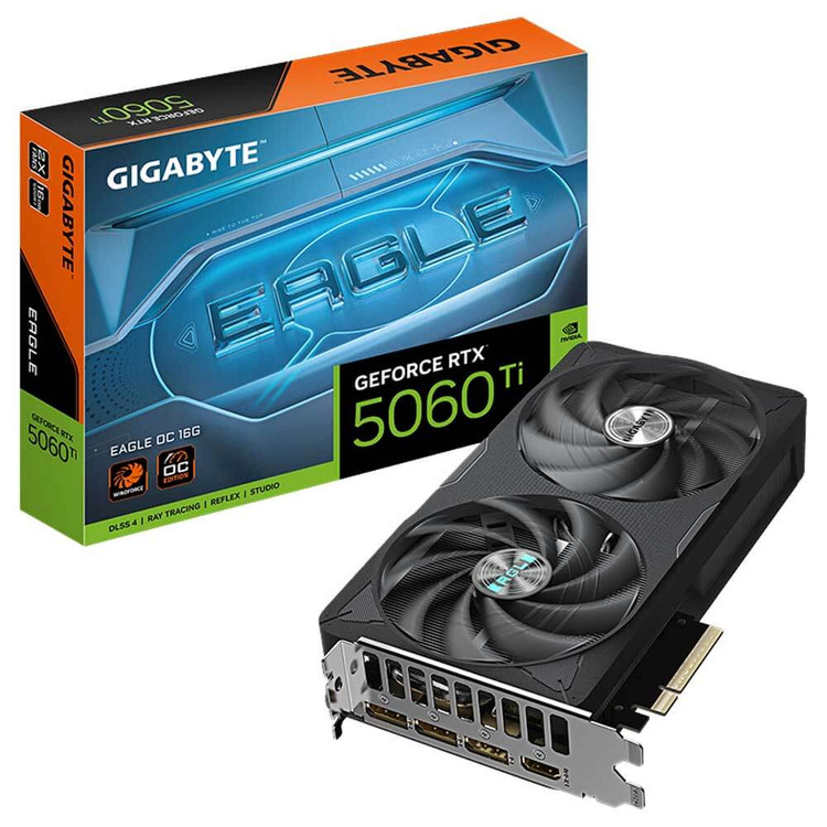 کارت گرافیک گیگابایت مدل GeForce RTX™ 5060 Ti EAGLE OC 16G