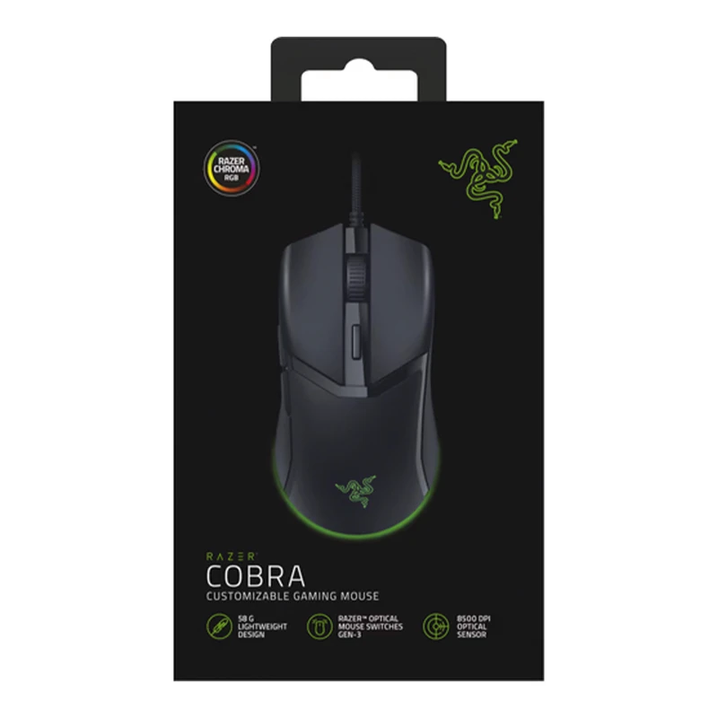 موس گیمینگ ریزر مدل Razer Cobra Wired