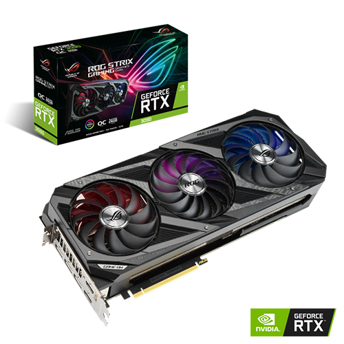 کارت گرافیک استوک ایسوس مدل ASUS ROG STRIX 3090 24GB
