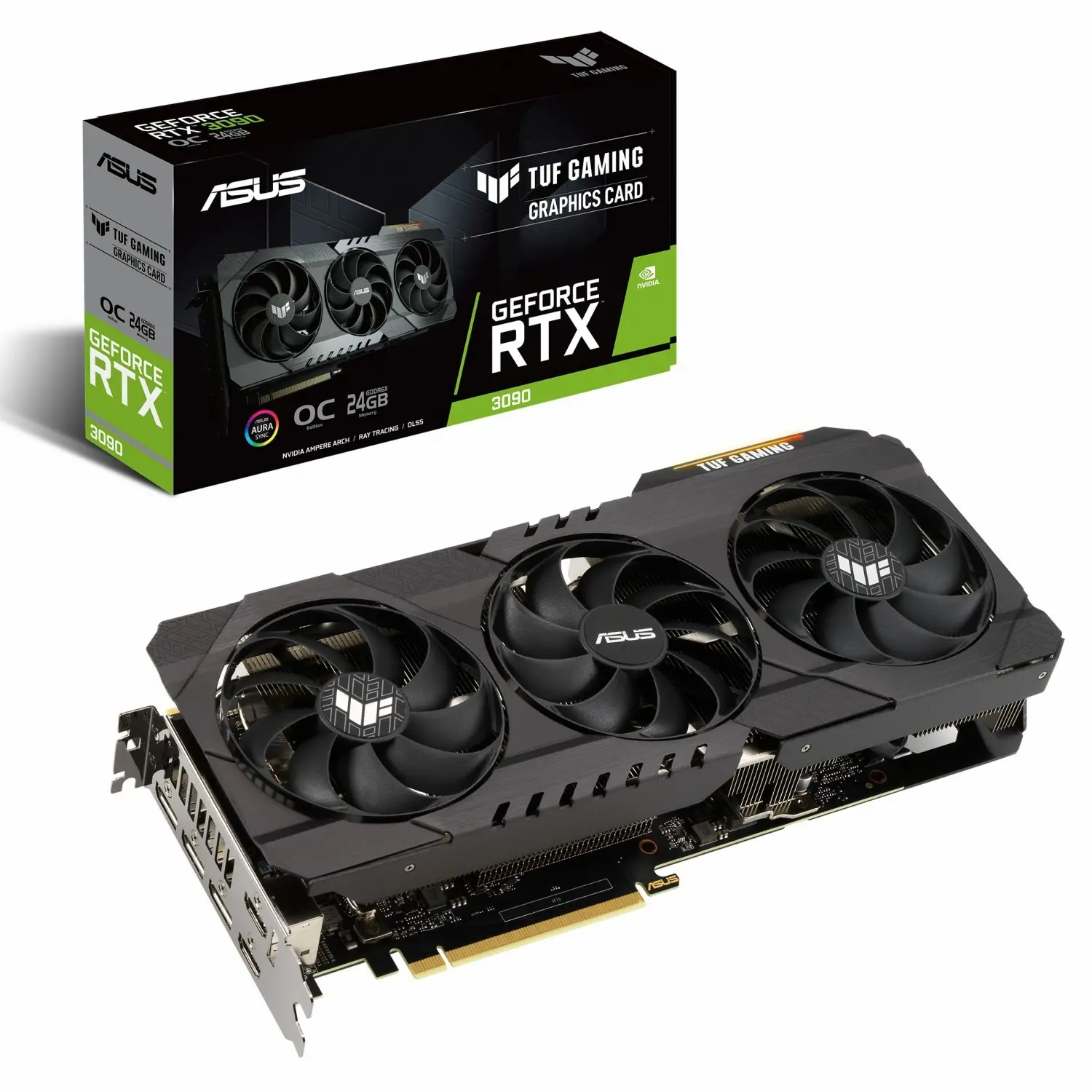 کارت گرافیک استوک ایسوس مدل ASUS TUF GAMING 3090 24GB