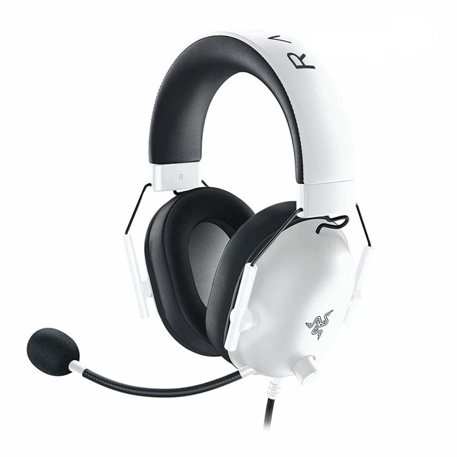 هدست ریزر مدل Razer BlackShark V2 X White Wired