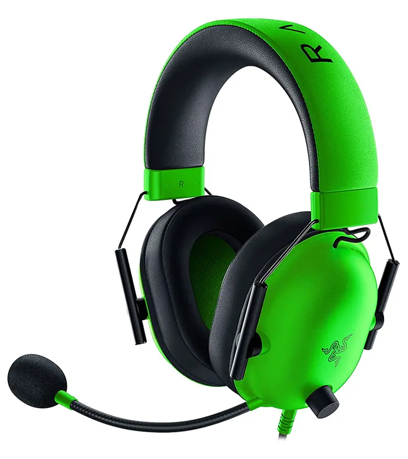هدست ریزر مدل Razer Blackshark V2 X Green Wired