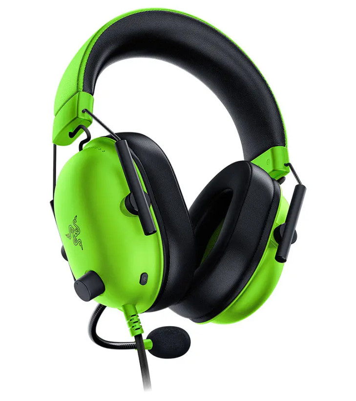 هدست ریزر مدل Razer Blackshark V2 X Green Wired