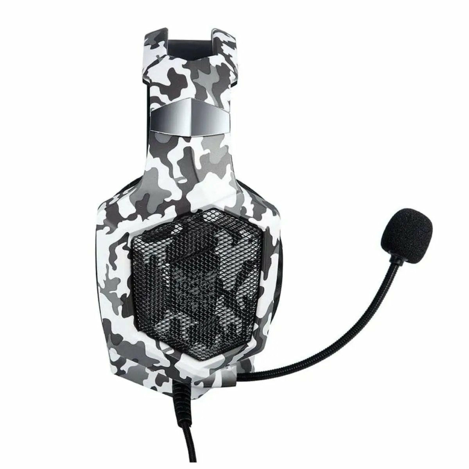 هدست اونیکوما مدل Onikuma K8 Camo Wired Gray