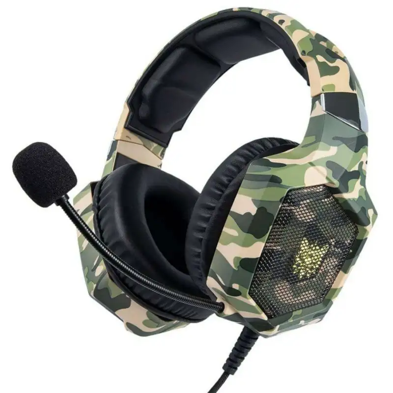 هدست اونیکوما مدل Onikuma K8 Camo Wired Green