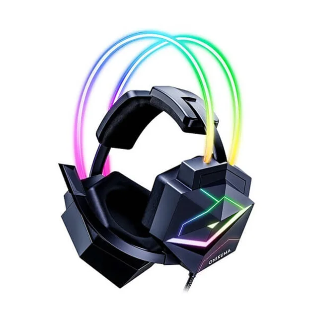هدست اونیکوما مدل Onikuma X20 7.1 Wired Black