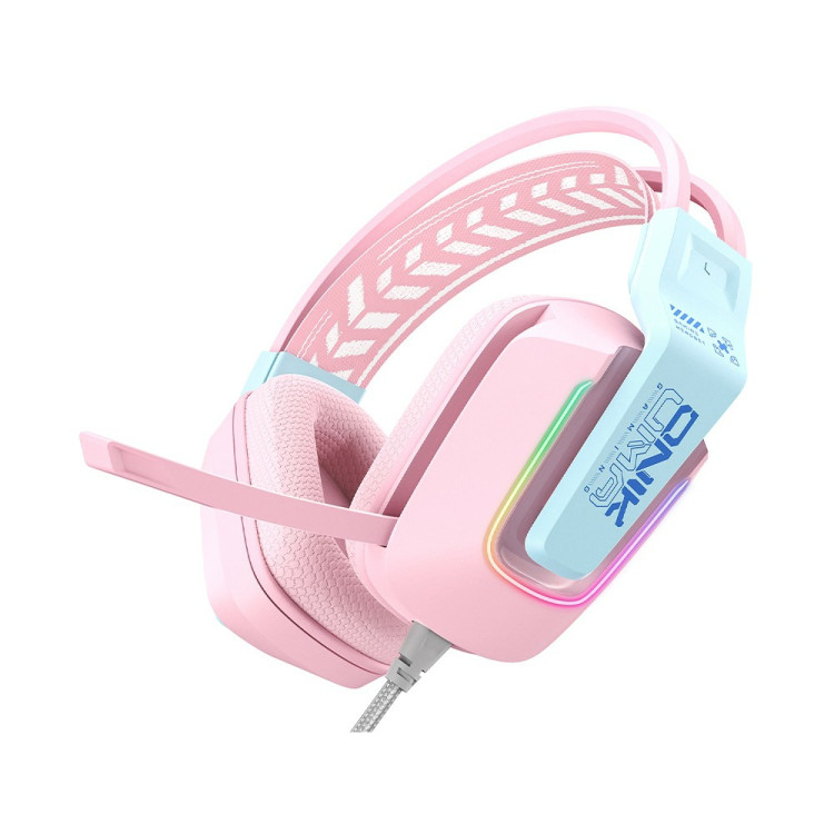 هدست اونیکوما مدل Onikuma X13 Wired Pink