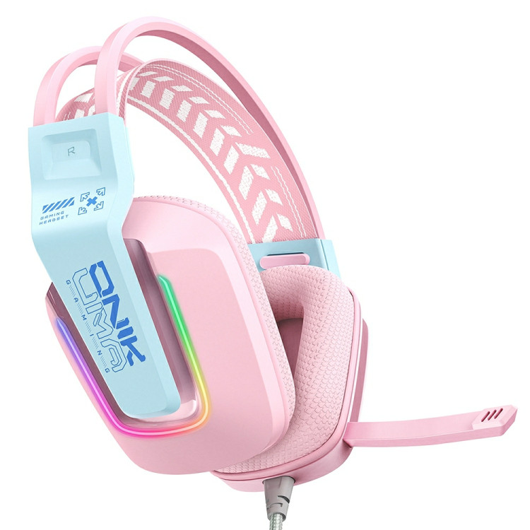 هدست اونیکوما مدل Onikuma X13 Wired Pink