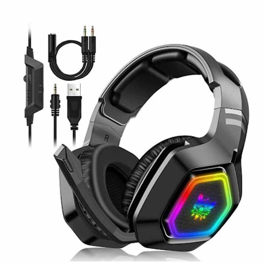 هدست اونیکوما مدل Onikuma K10 Wired Black