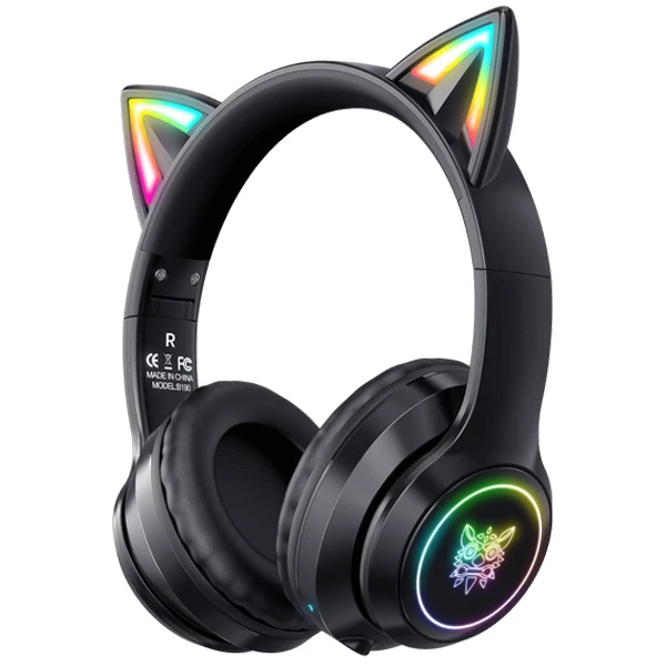 هدست اونیکوما مدل Onikuma B90 CAT Ears Wireless Black